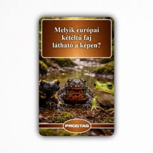 Melyik európai kétéltű faj látható a képen? - NFC Kártya