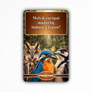 Melyik európai madárfaj látható a képen? - NFC Kártya