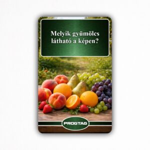 Melyik gyümölcs látható a képen? - NFC Kártya