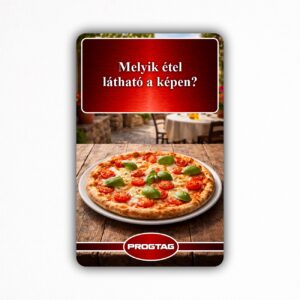 Melyik étel látható a képen? - NFC Kártya