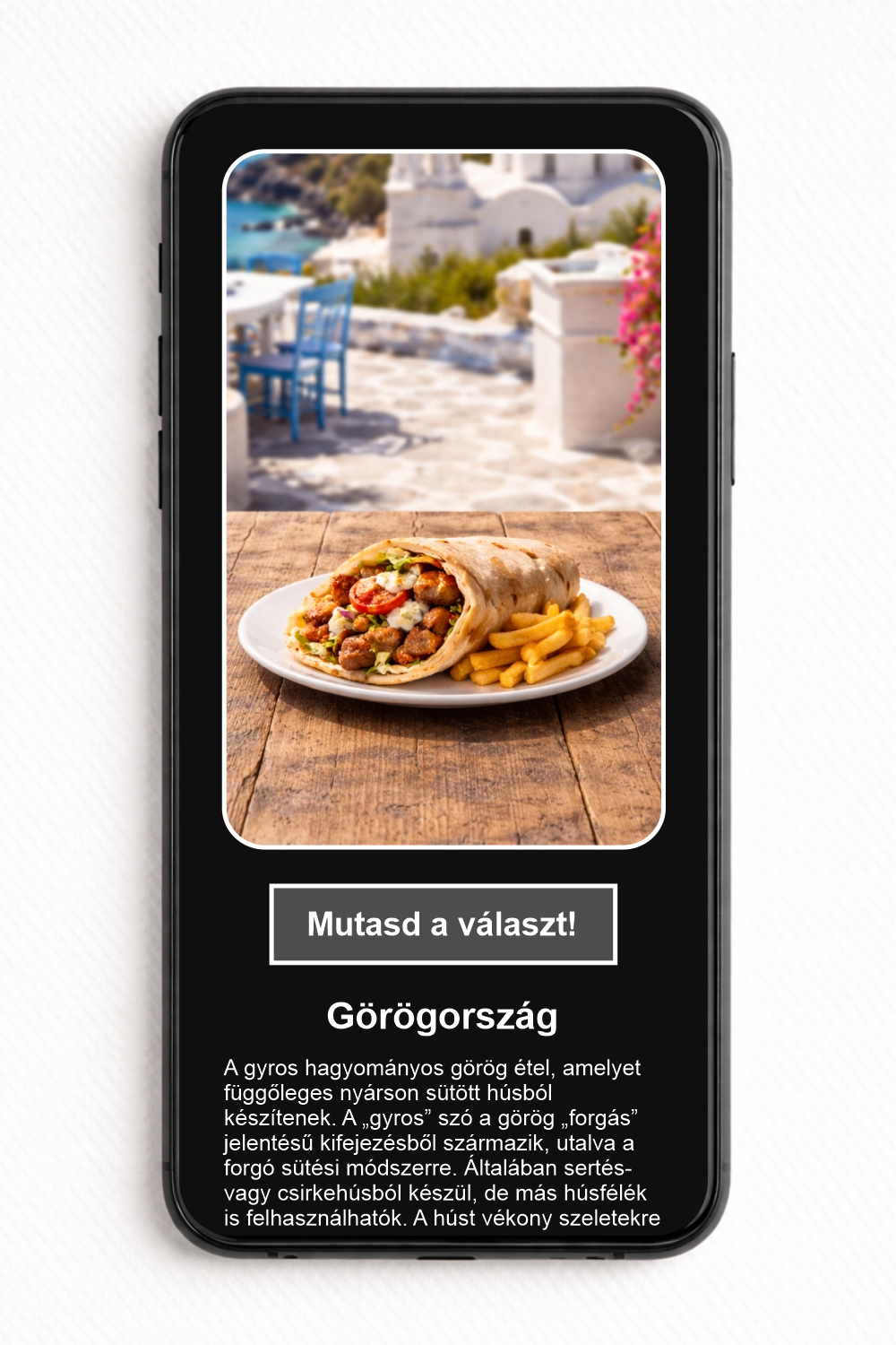 Melyik ország étele látható a képen? - NFC Kártya - Image 2