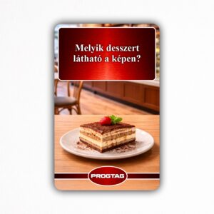 Melyik desszert látható a képen? - NFC Kártya