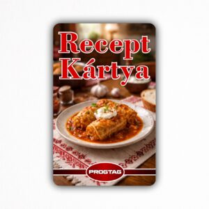 Recept Kártya - NFC Kártya