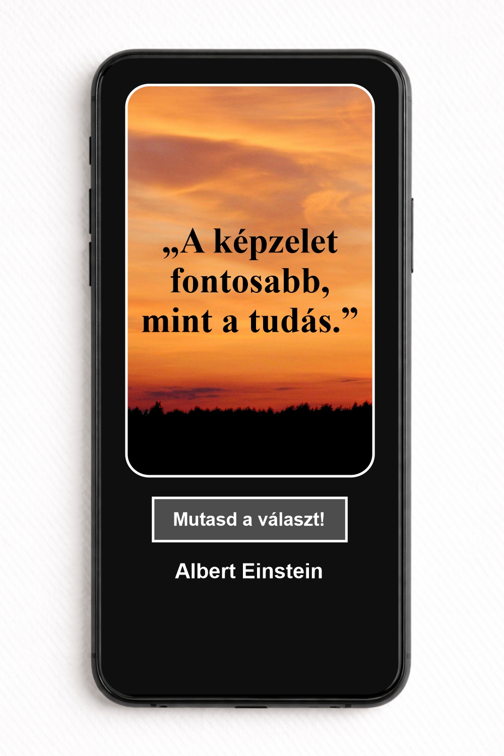 Ki a képen látható idézet szerzője? - NFC Kártya - Image 2