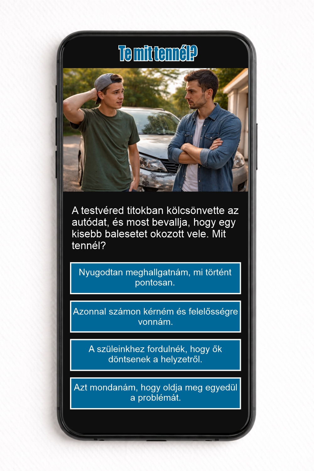 Te mit tennél? (Család) – NFC Kártya - Image 2