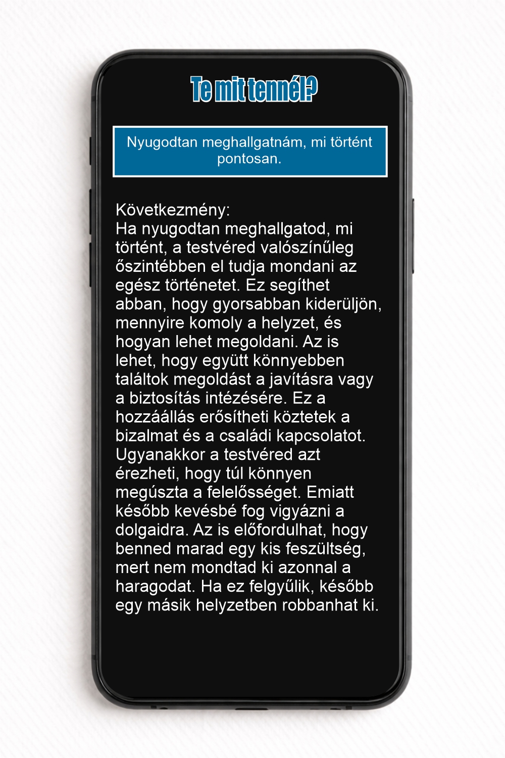 Te mit tennél? (Család) – NFC Kártya - Image 3
