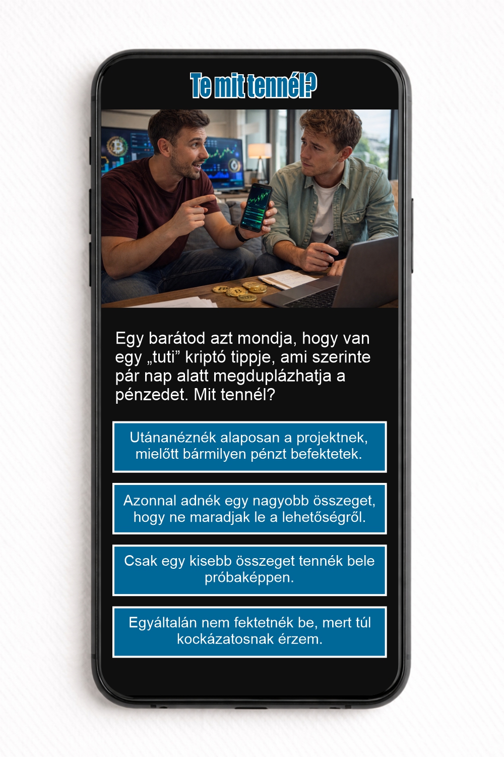 Te mit tennél? (Pénz) – NFC Kártya - Image 2