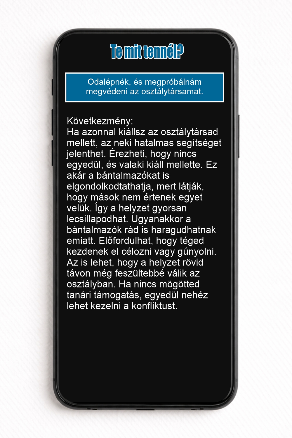 Te mit tennél? (Iskola) – NFC Kártya - Image 3